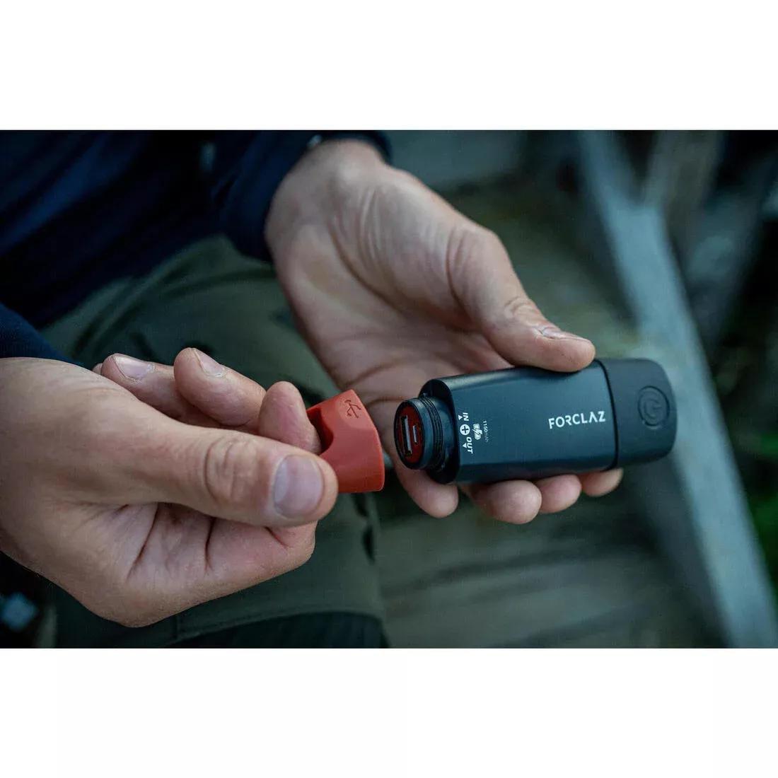 Rechargeable Torchlight And External Battery - 210 Lumen - Dynamo 900 PWB, Brown, No Color, medium