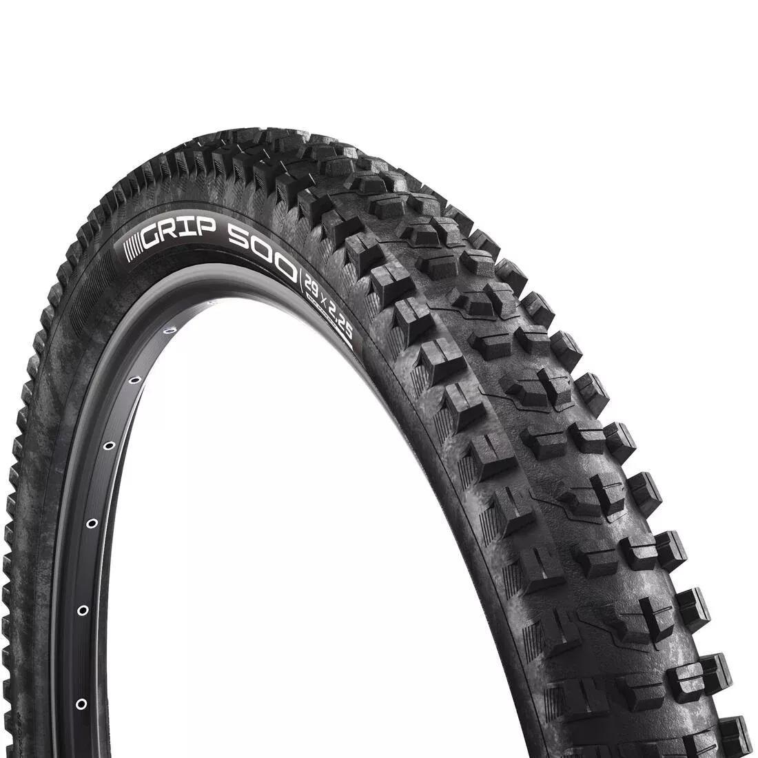 29 x 2.25 Mountain Bike Tyre Grip - 500, No Color, medium