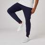 DOMYOS - Mens Slim-Fit Fitness Jogging Bottoms 500, Blue