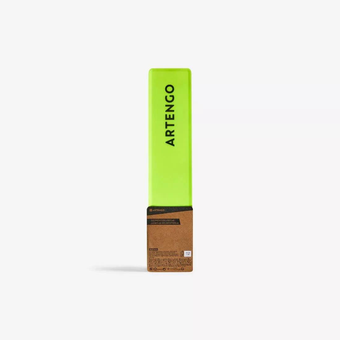 Court Lines - 6-Pack, Green, No Color, large image number 4