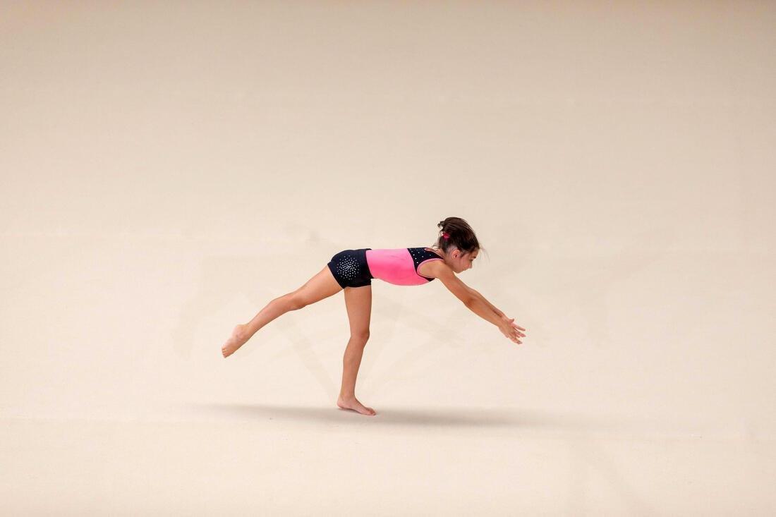 Kids Girls Gym Shorts - 900, Black, No Color, large image number 6