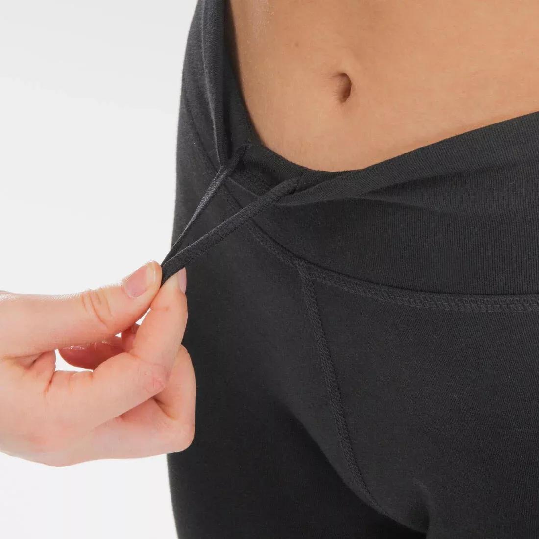 BLACK Girls' Modern Dance High-Waisted Leggings Print, , large image number 3