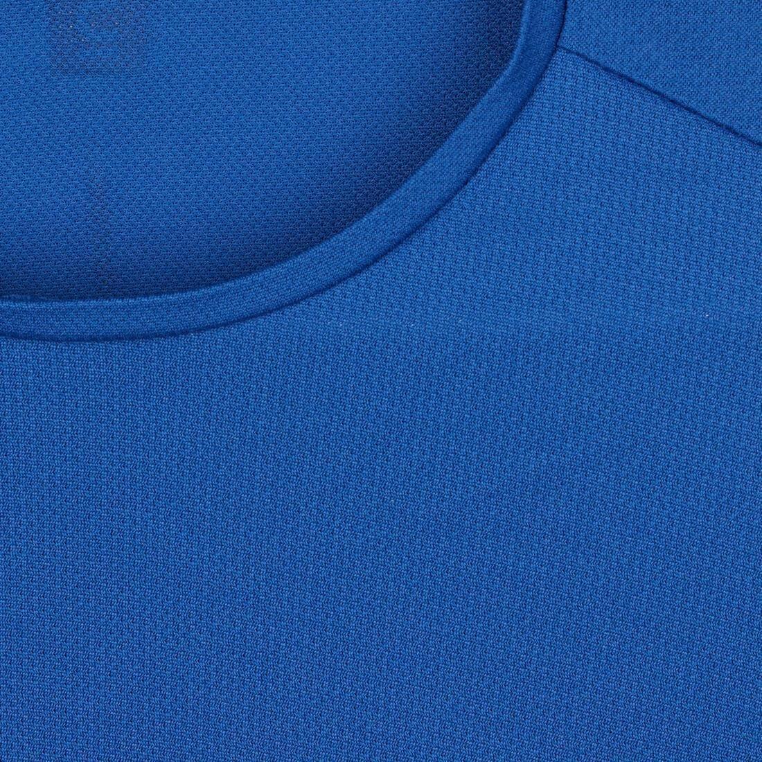 Men Running Breathable T-Shirt - Kiprun 100 Dry, Blue, , large image number 11