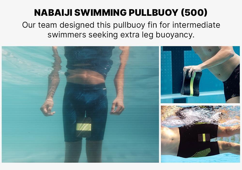 Swimming Pullbuoy - 500 Size M, Black, No Color, large image number 12