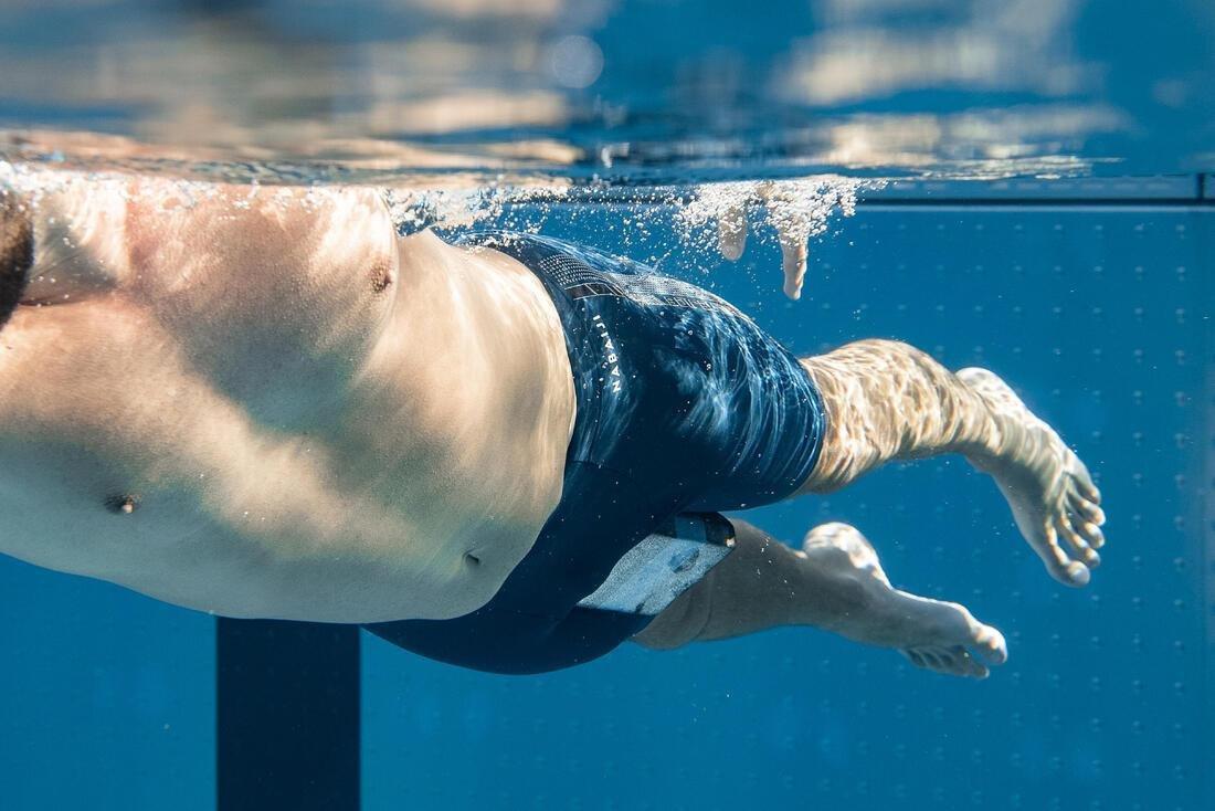 Swimming Pullbuoy - 500 Size L, Black, No Color, large image number 6