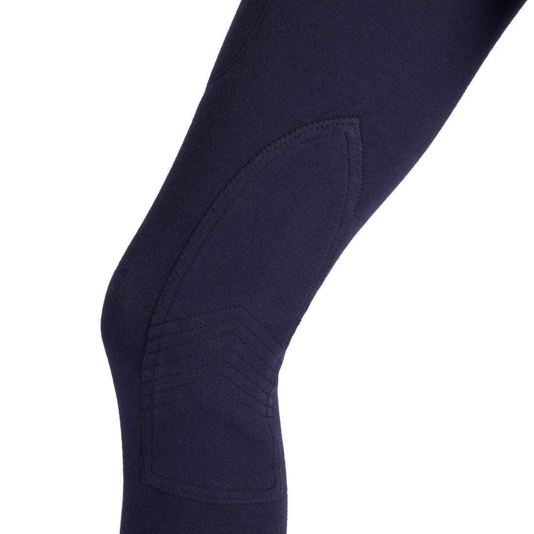 Kids Horse Riding Jodhpurs - 120, Blue, , large image number 5