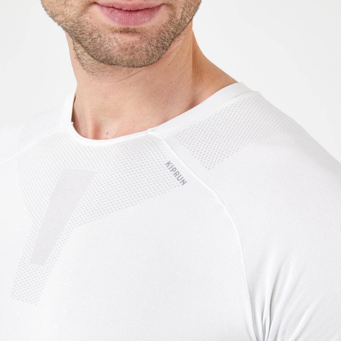 Men Running Breathable T-Shirt, White, , large image number 6