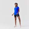 KALENJI - Womens Short-Sleeved Breathable Running T-Shirt - Dry, Navy