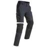 FORCLAZ - Mens Modular And Durable Mountain Trekking Trousers - Mt100, Grey