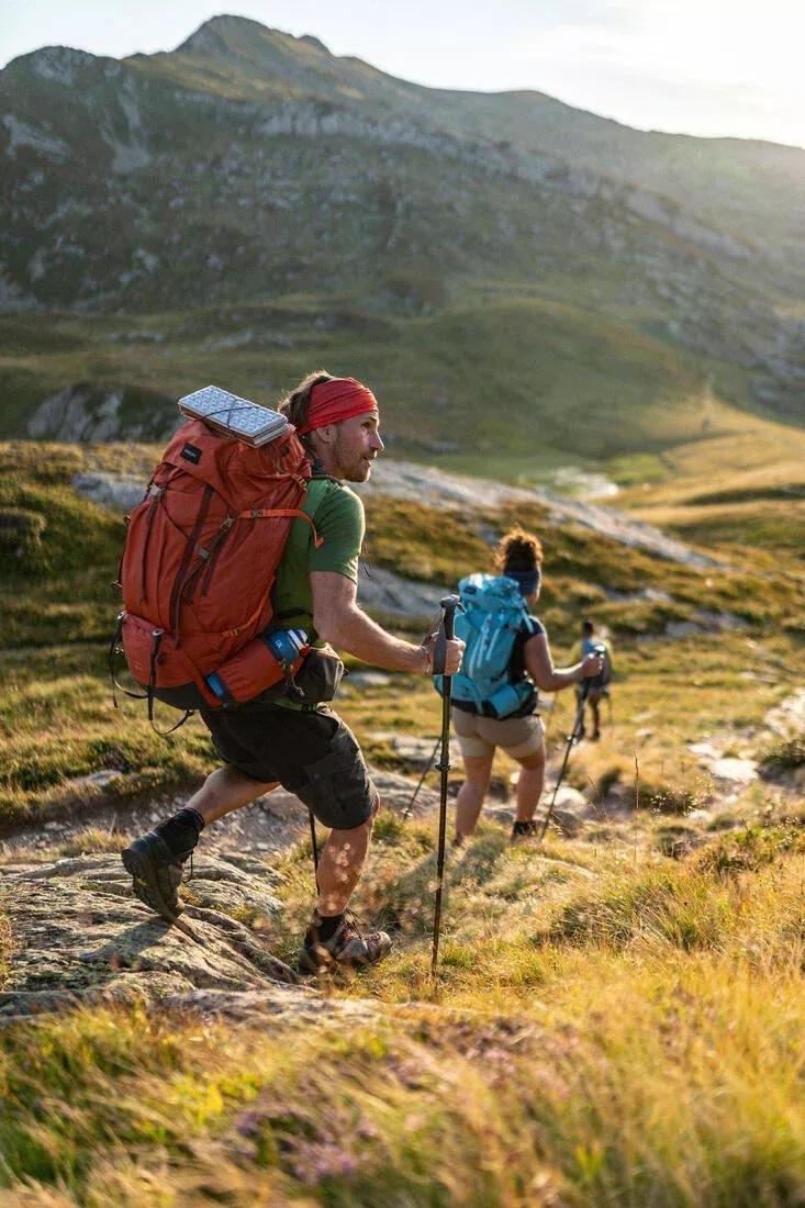 Mens Modular And Durable Mountain Trekking Trousers - Mt100, Grey, No Color, large image number 8