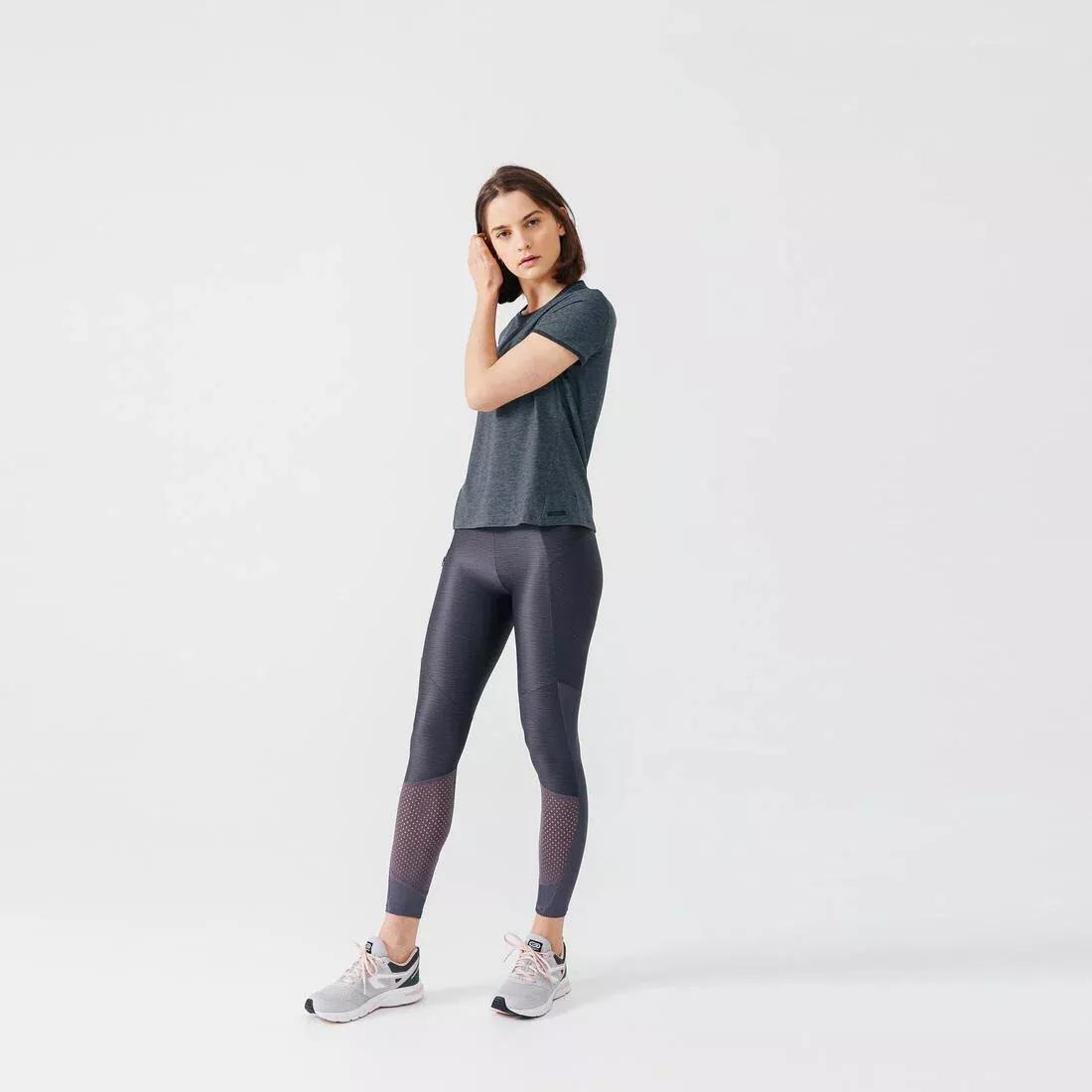 Women Soft And Breathable Running T-Shirt, Taupe Pink, No Color, large image number 9