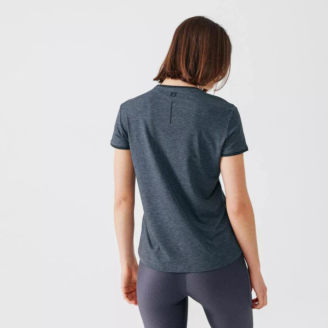 Women Soft And Breathable Running T-Shirt, Taupe Pink, No Color, large image number 11
