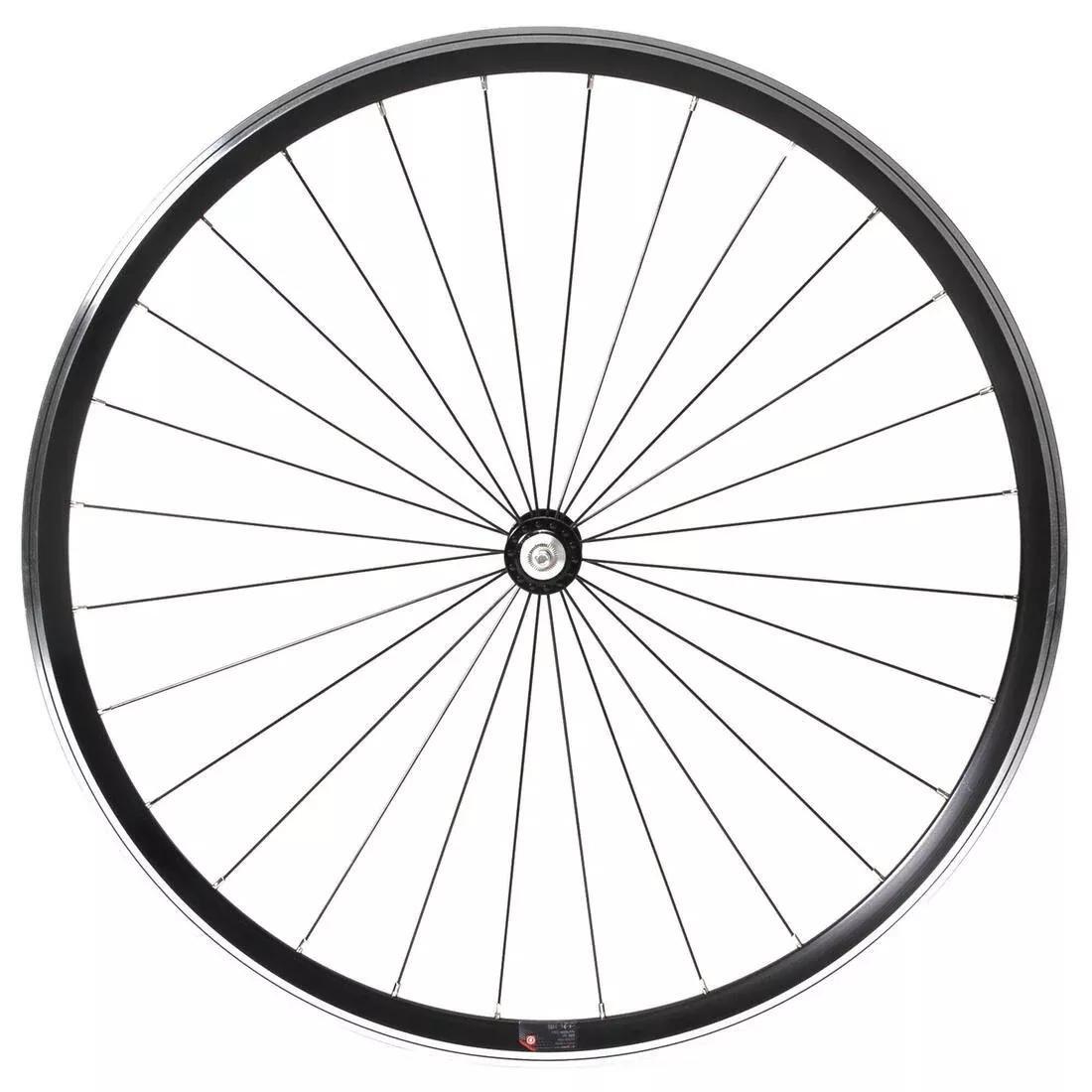 Front Bike Wheel 500 (17c) 700x25, No Color, medium