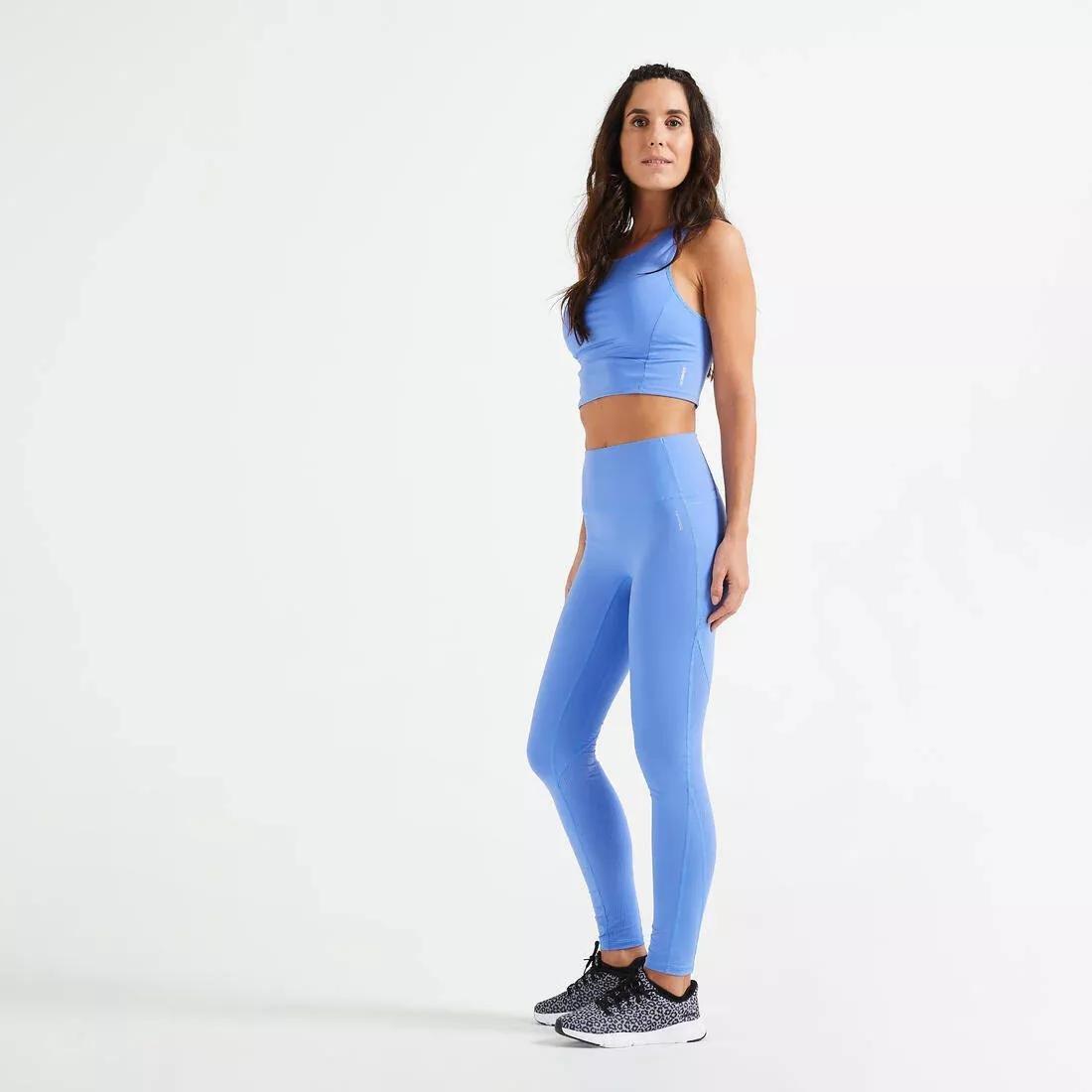 LAVENDER BLUE Women's Medium Support Crop Top, , large image number 1