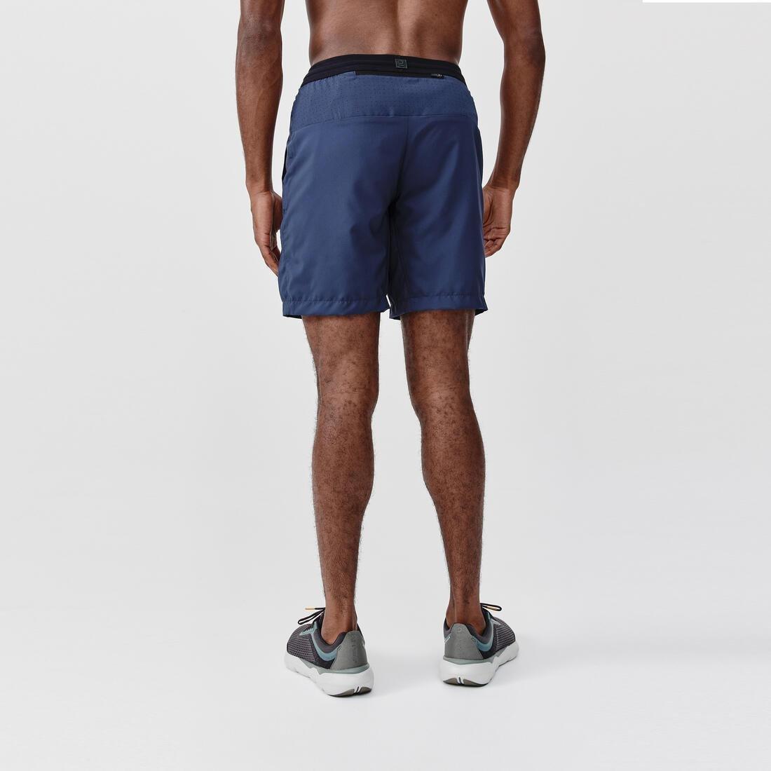 Men Running Breathable Shorts - Dry+, Dark Blue, , large image number 12