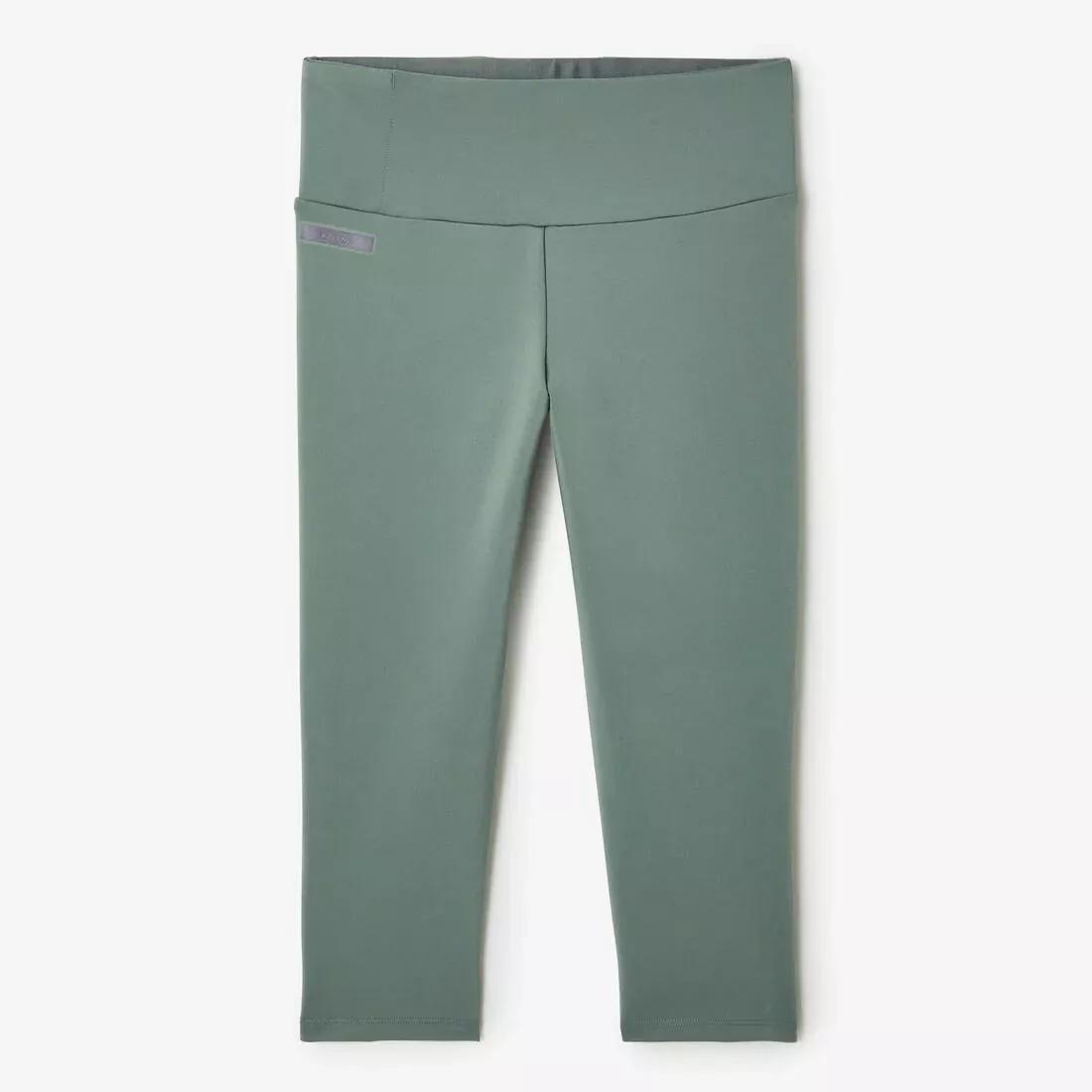 Short Running Leggings Support, Green, , large image number 6