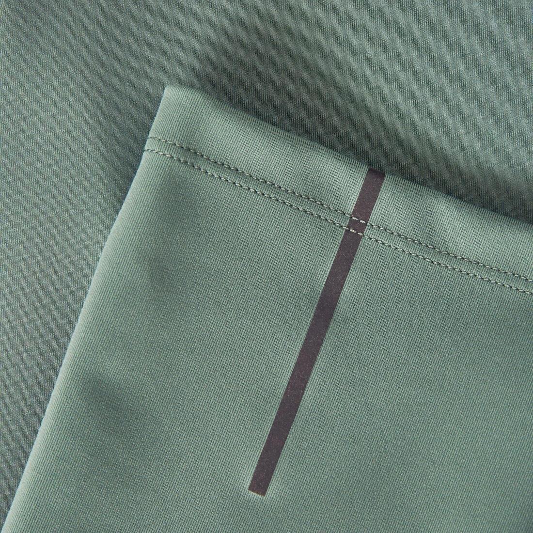 Short Running Leggings Support, Green, , large image number 7