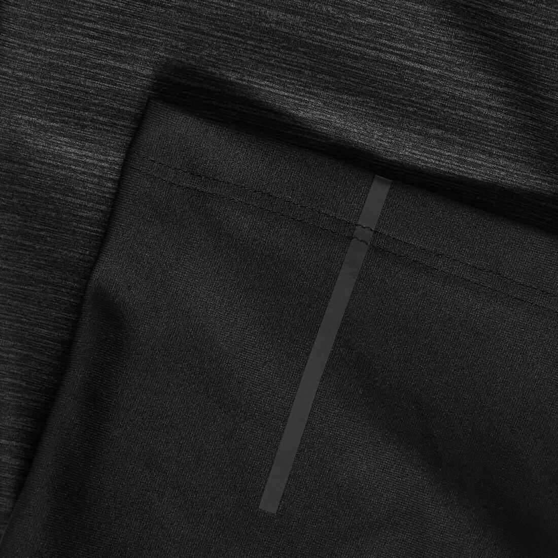 Womens Breathable Short Running Leggings - Dry+ Feel, Blue, , large image number 7