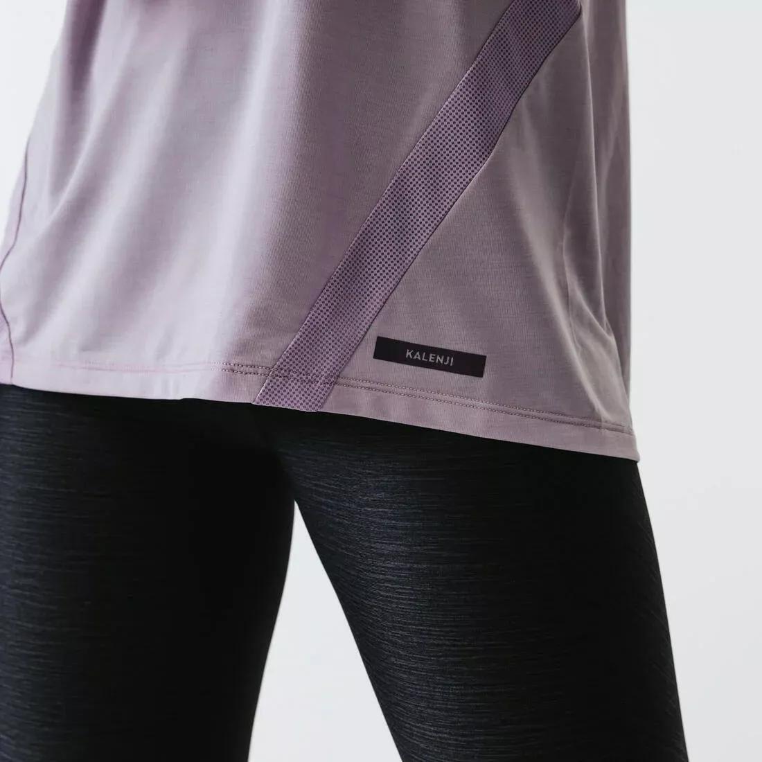 Womens Breathable Short Running Leggings - Dry+ Feel, Blue, , large image number 13