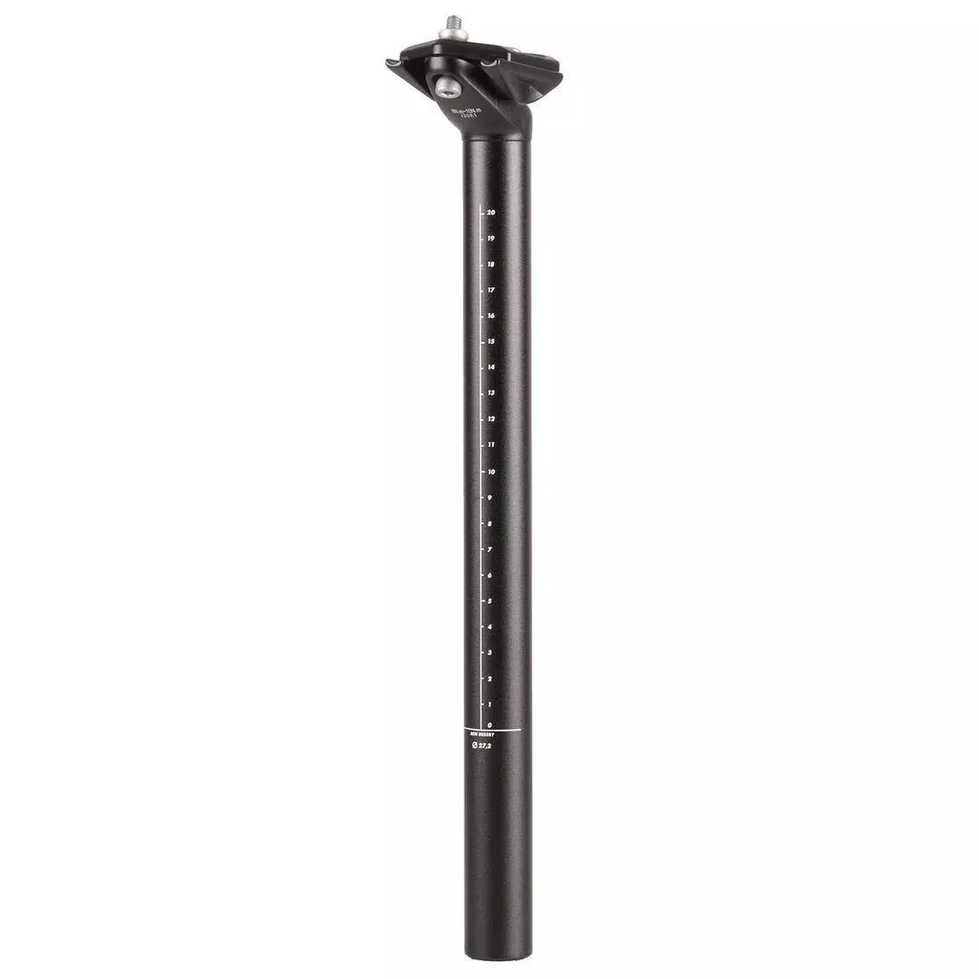 Seat Post 27.2mm Diameter, 350mm Long - Black, No Color, large image number 0