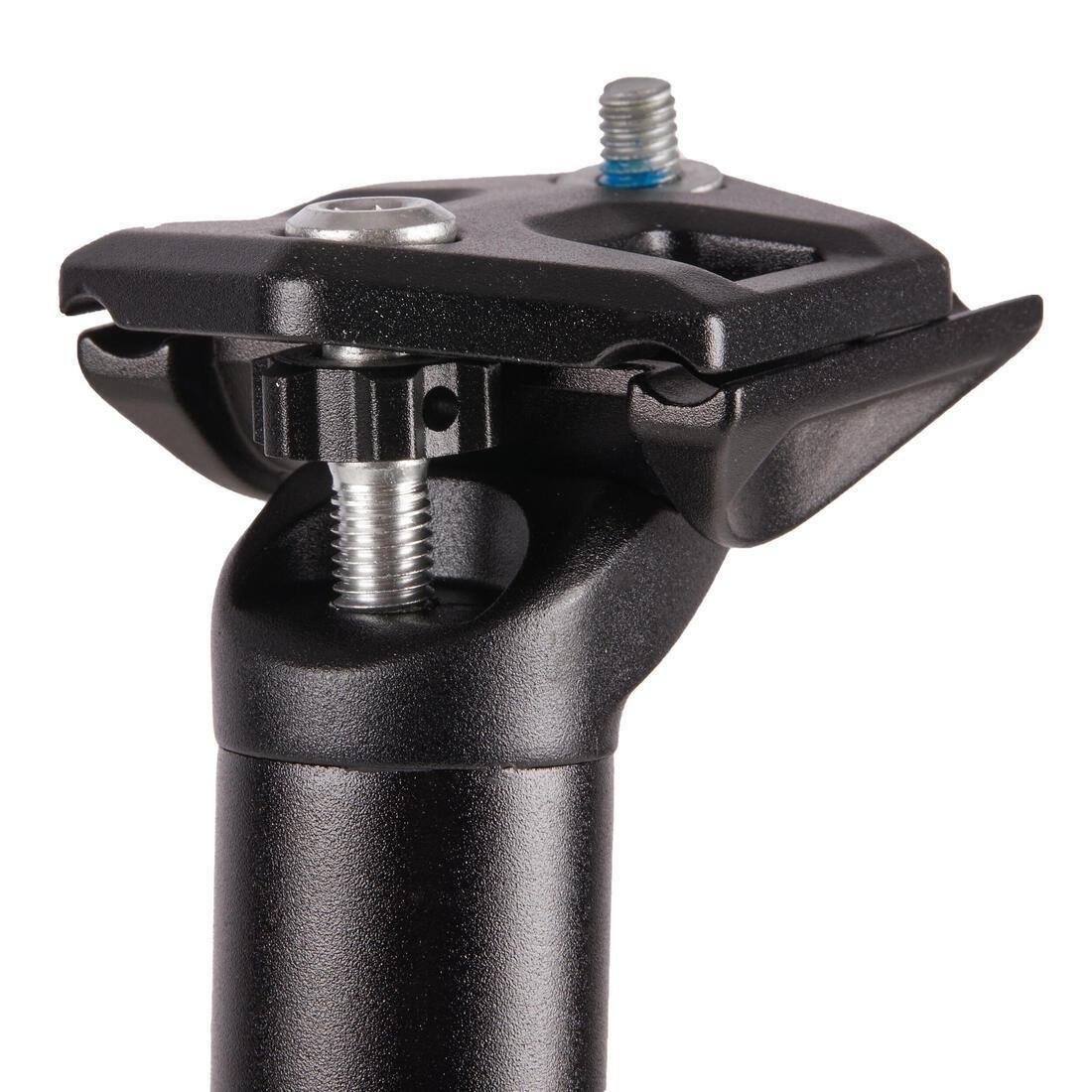 Seat Post 27.2mm Diameter, 350mm Long - Black, No Color, large image number 1