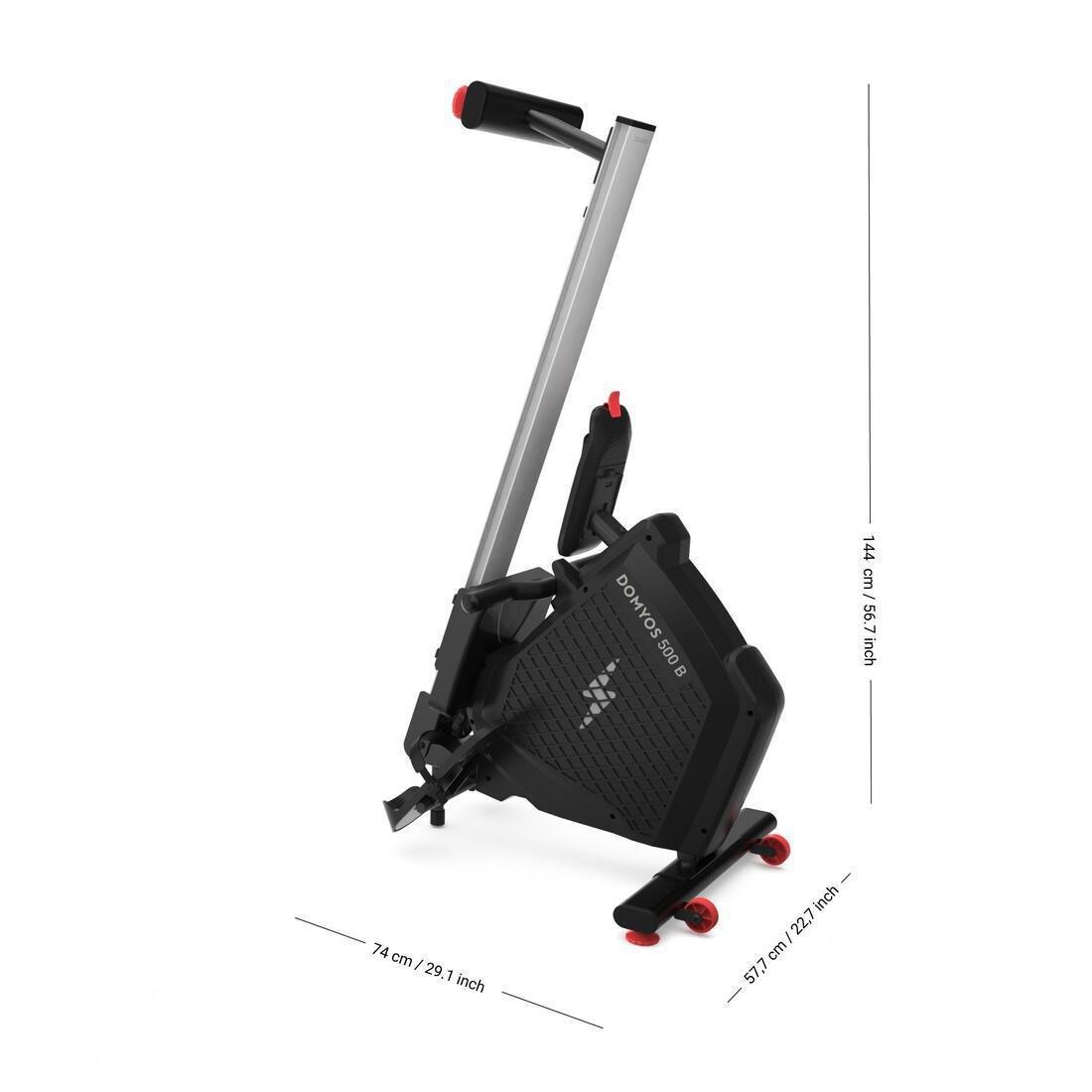 Self-Powered Rowing Machine - 500B, Black, No Color, large image number 5