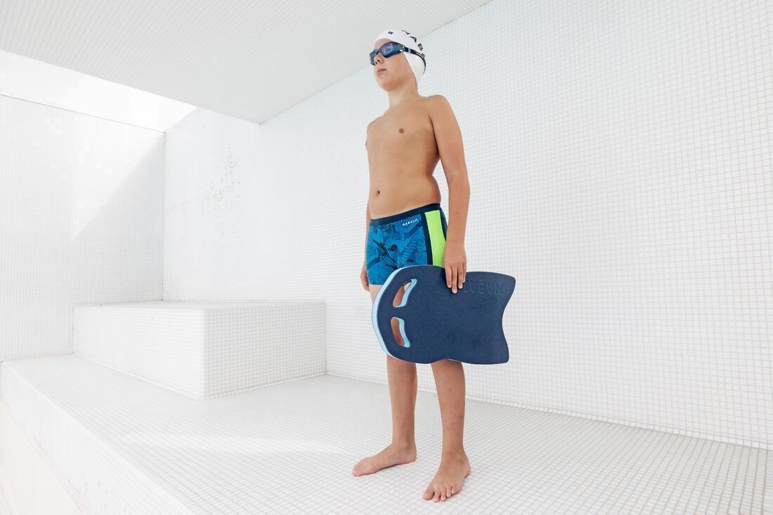 Kids Boys Swimming Trunks Yokob, Blue, No Color, large image number 6