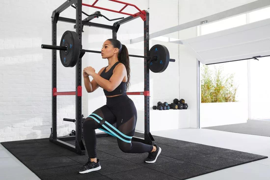 Connected Weight Training Resistance Glute Band - Large 14 Kg, Yellow, No Color, large image number 7