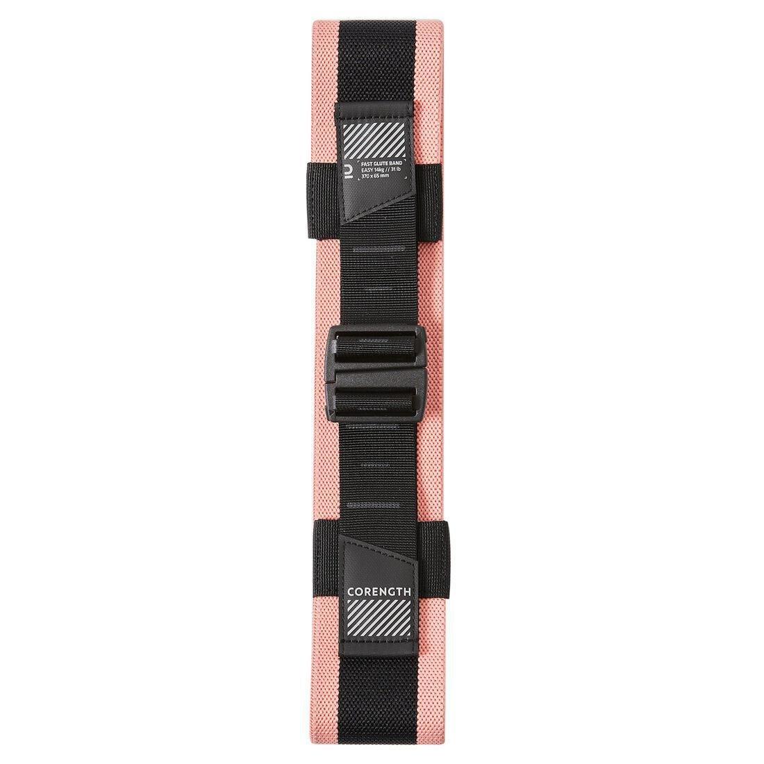 Connected Adjustable Weight Training Resistance Glute Band - 14 Kg, No Color, large image number 1
