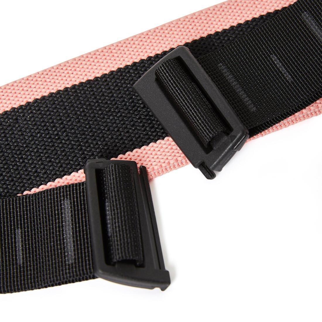 Connected Adjustable Weight Training Resistance Glute Band - 14 Kg, No Color, large image number 3