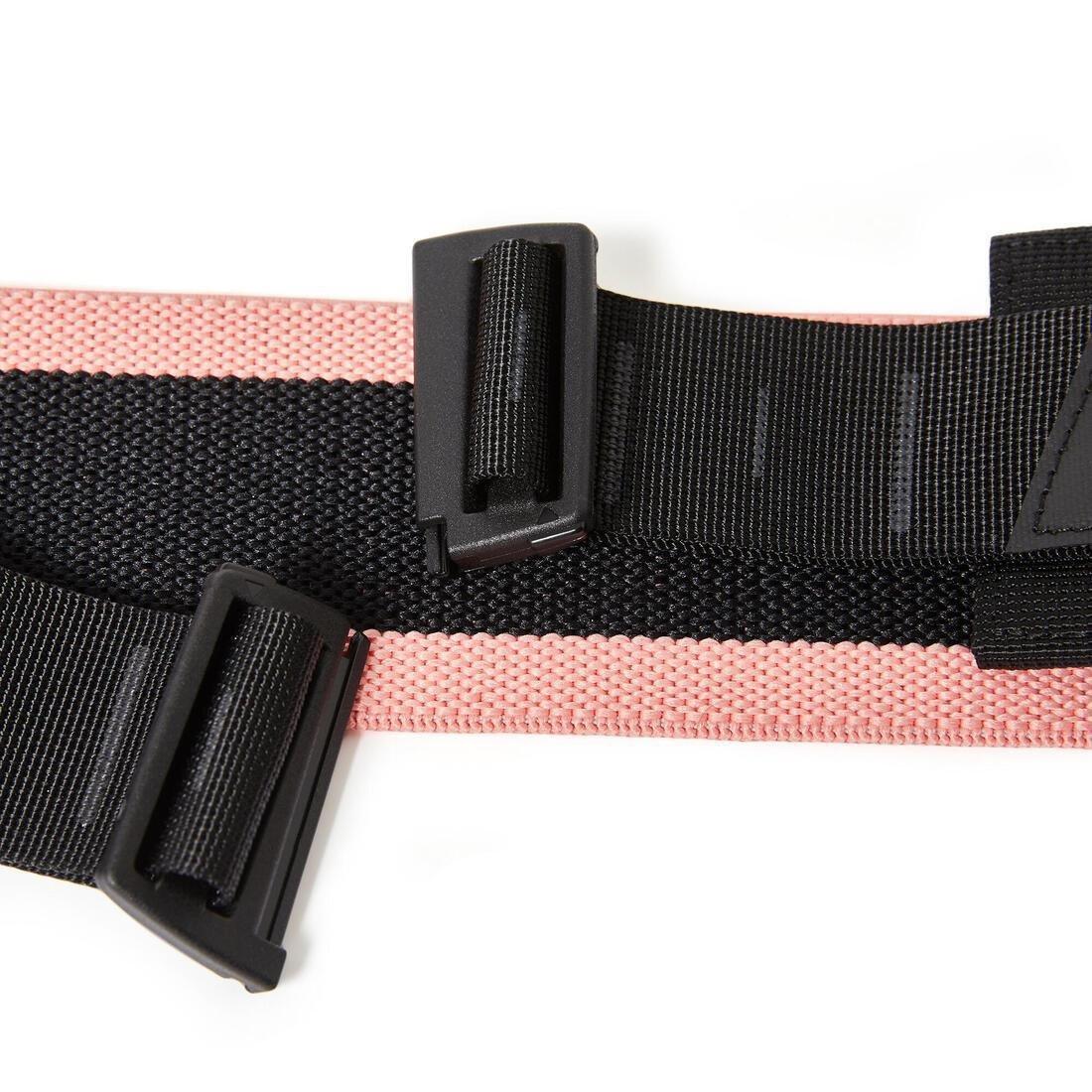 Connected Adjustable Weight Training Resistance Glute Band - 14 Kg, No Color, large image number 4