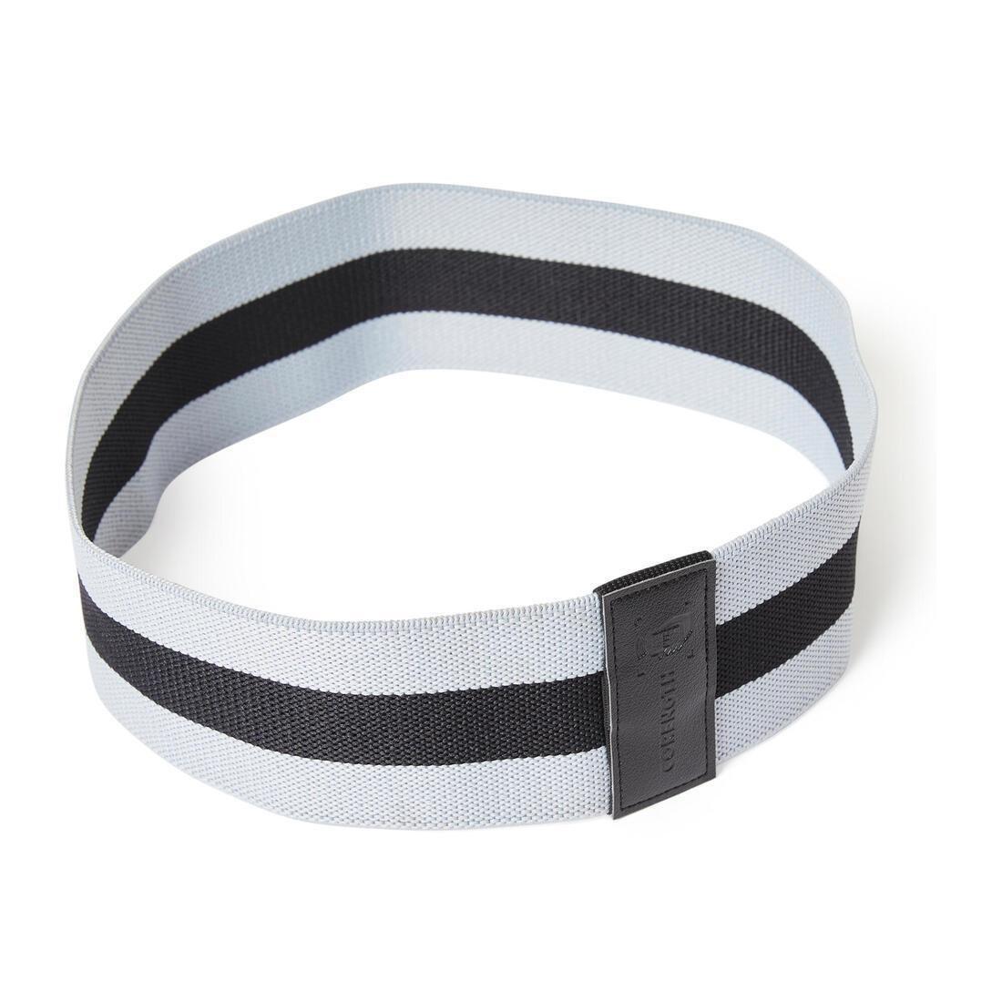 Connected Weight Training Resistance Glute Band - Large 22 Kg, White, No Color, large image number 4