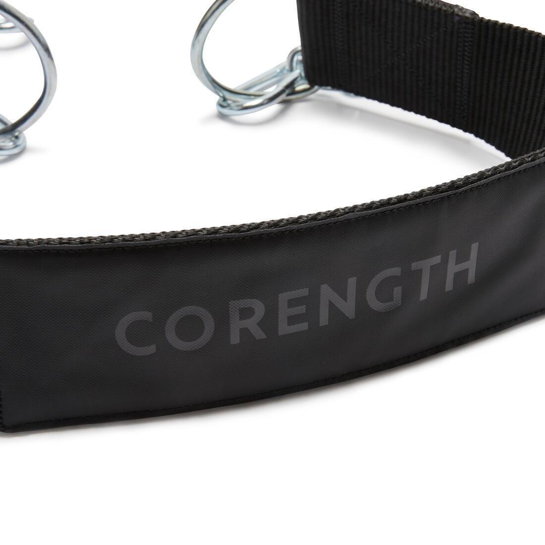 CORENGTH - Weighted Weight Training Belt, Black
