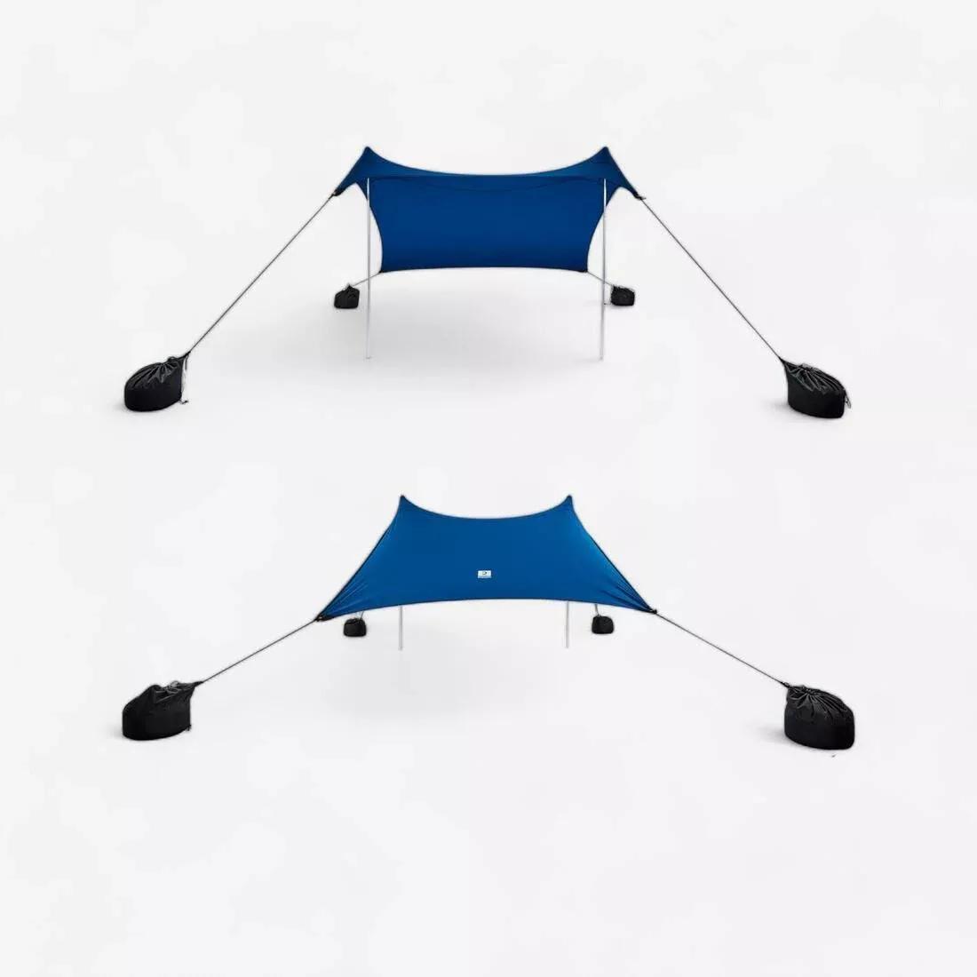 DEFAULT ANTI-UV BEACH CANOPY - BLUE, , medium