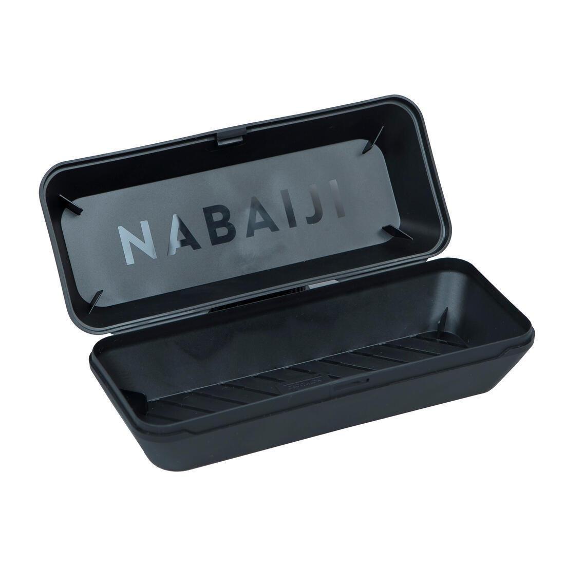 Grooved Case For Swimming Goggles - Recycled And Recyclable, Black, No Color, large image number 1