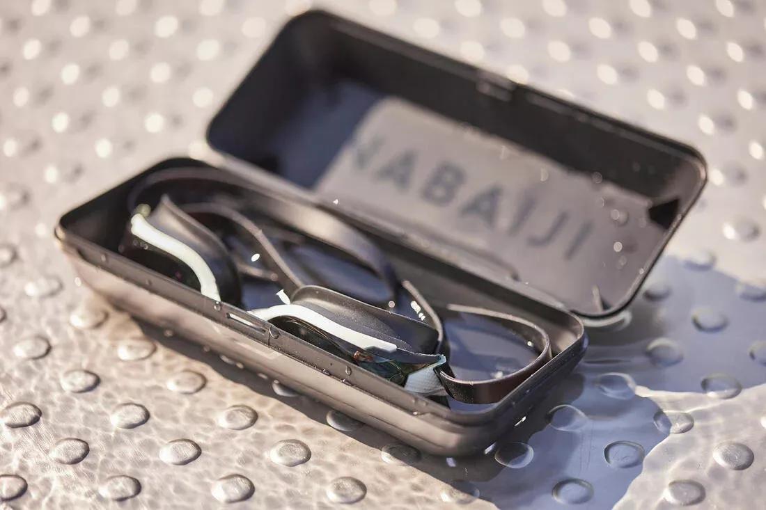 Grooved Case For Swimming Goggles - Recycled And Recyclable, Black, No Color, large image number 4