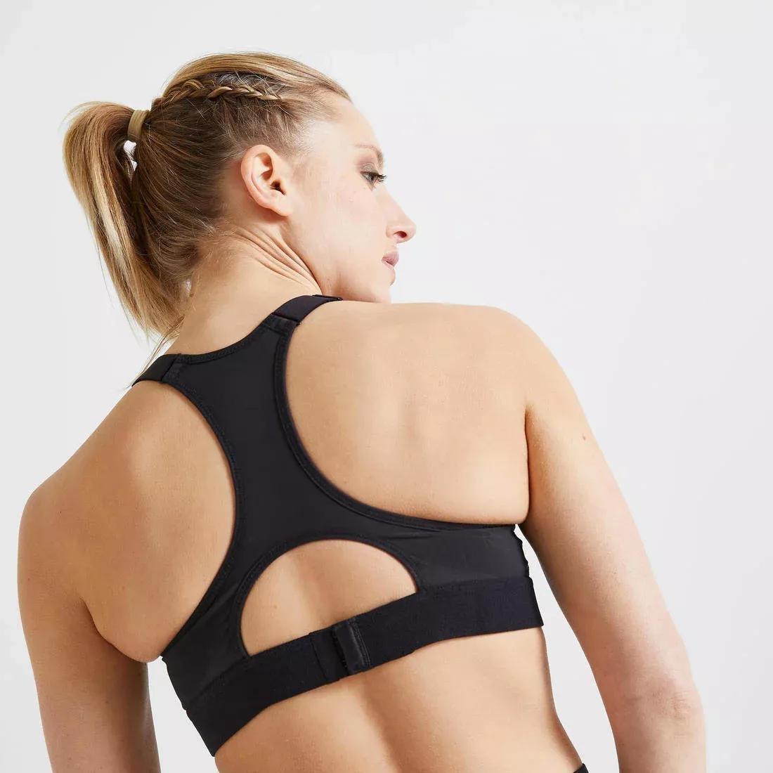 Women Cardio Fitness Training Bra - 900, Pink, No Color, medium