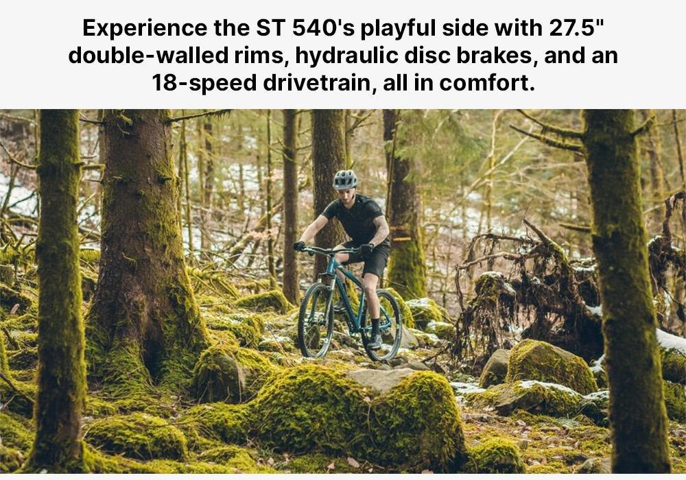 Mountain Bike - St 540 V2 27.5, Blue, No Color, medium