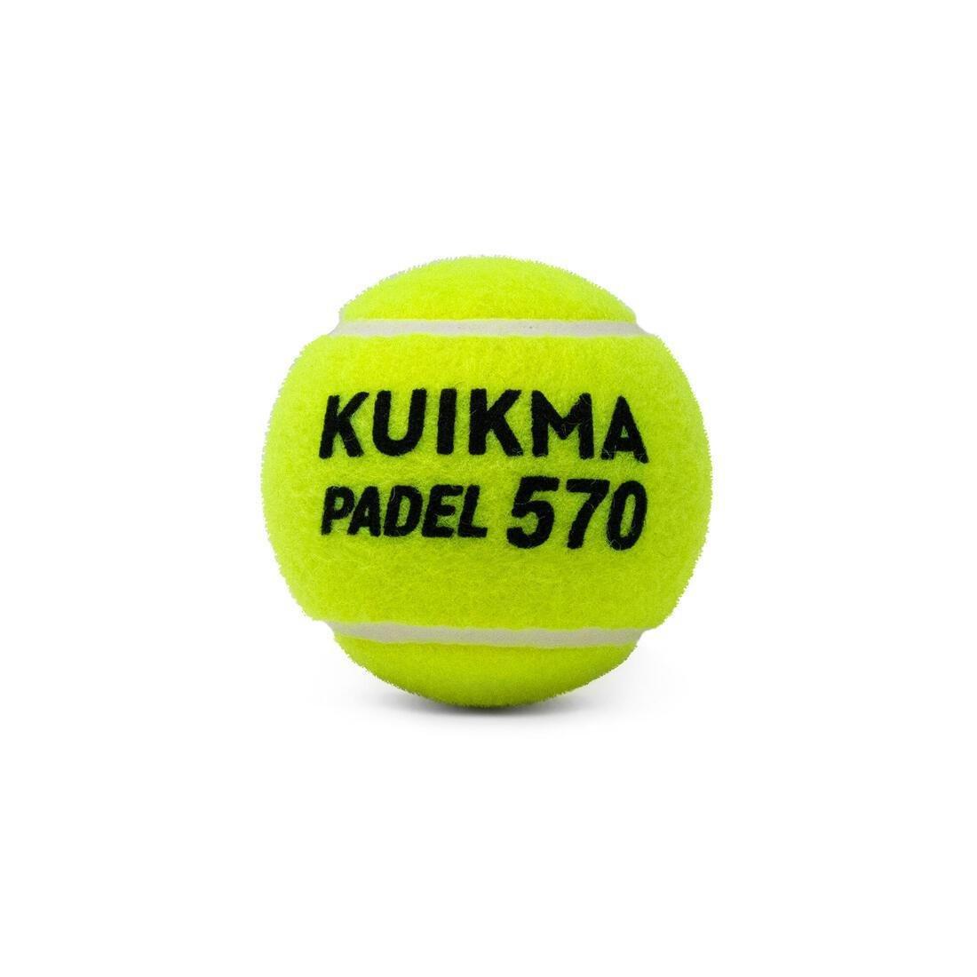 Padel Ball - Pb 570, Set Of 3, Yellow, No Color, large image number 1