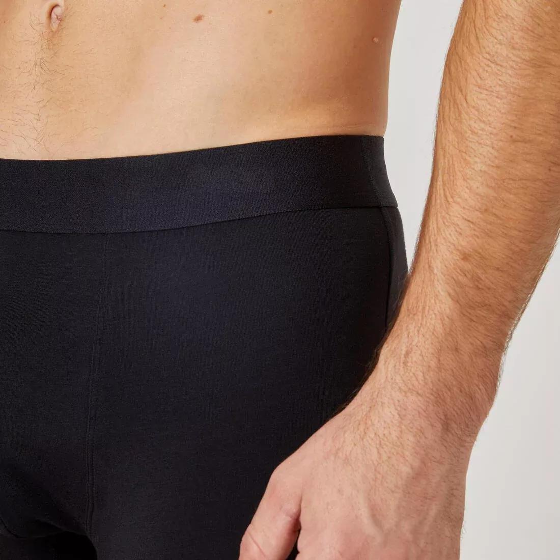 Men Fitness Boxer Shorts - 500 Tri-Pack, Black, No Color, large image number 10