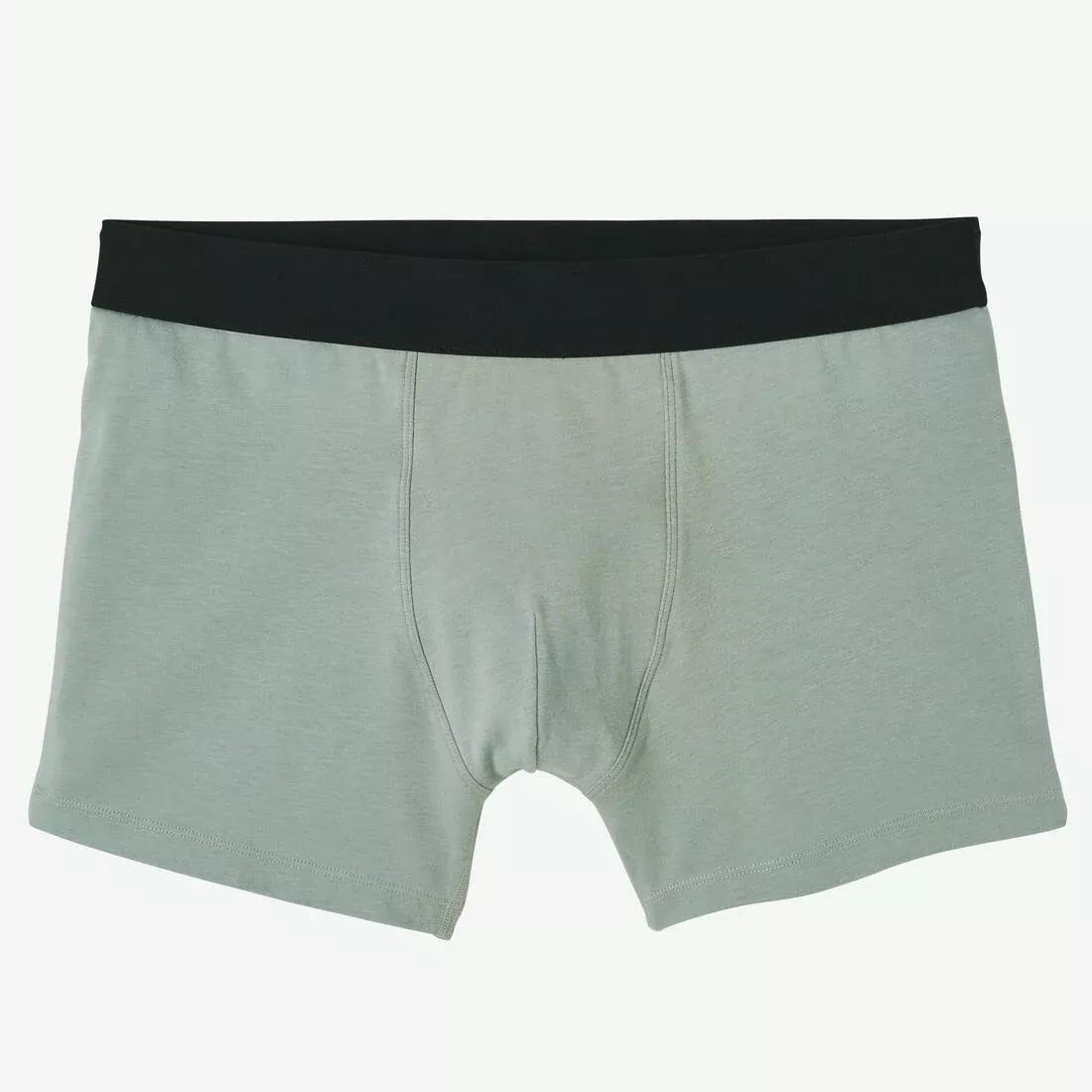 Men Fitness Boxer Shorts - 500 Tri-Pack, Black, No Color, large image number 14