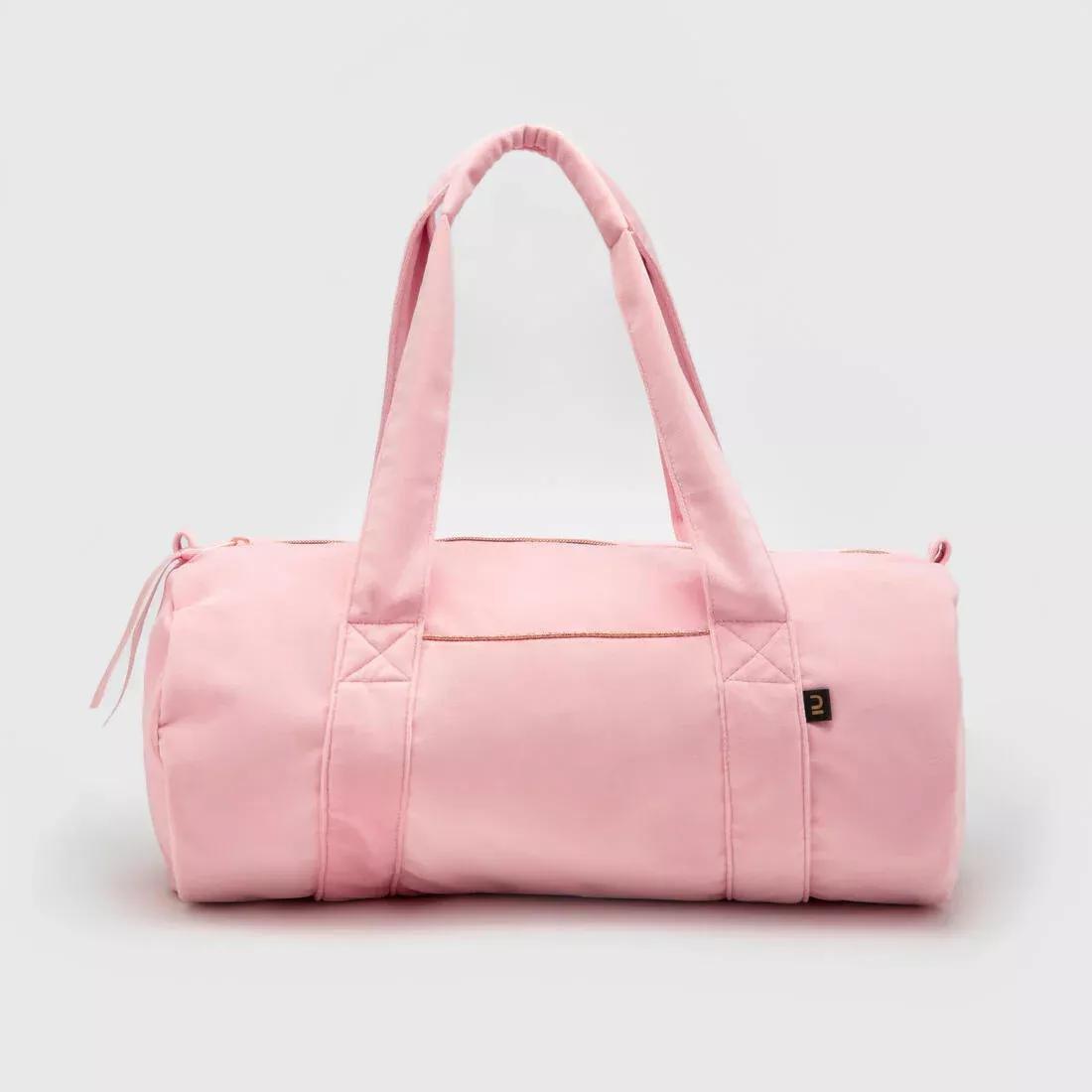 Kids Girls Velvet Dance Bag 15 L, Pink, No Color, large image number 14