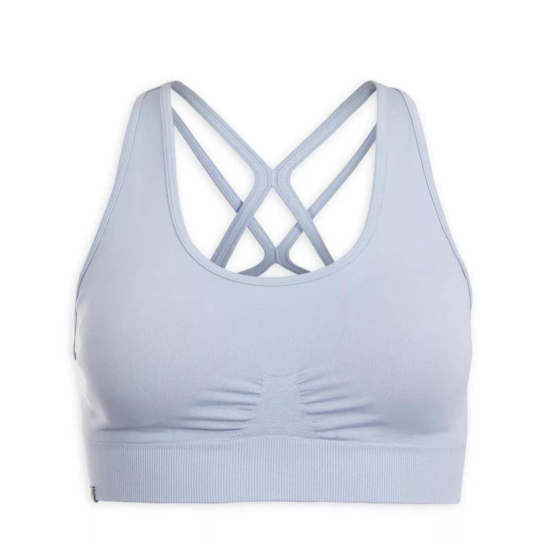 Dynamic Yoga Sports Bra, Blue, No Color, large image number 8