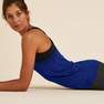 KIMJALY - Womens Seamless Dynamic Yoga Tank Top, Grey