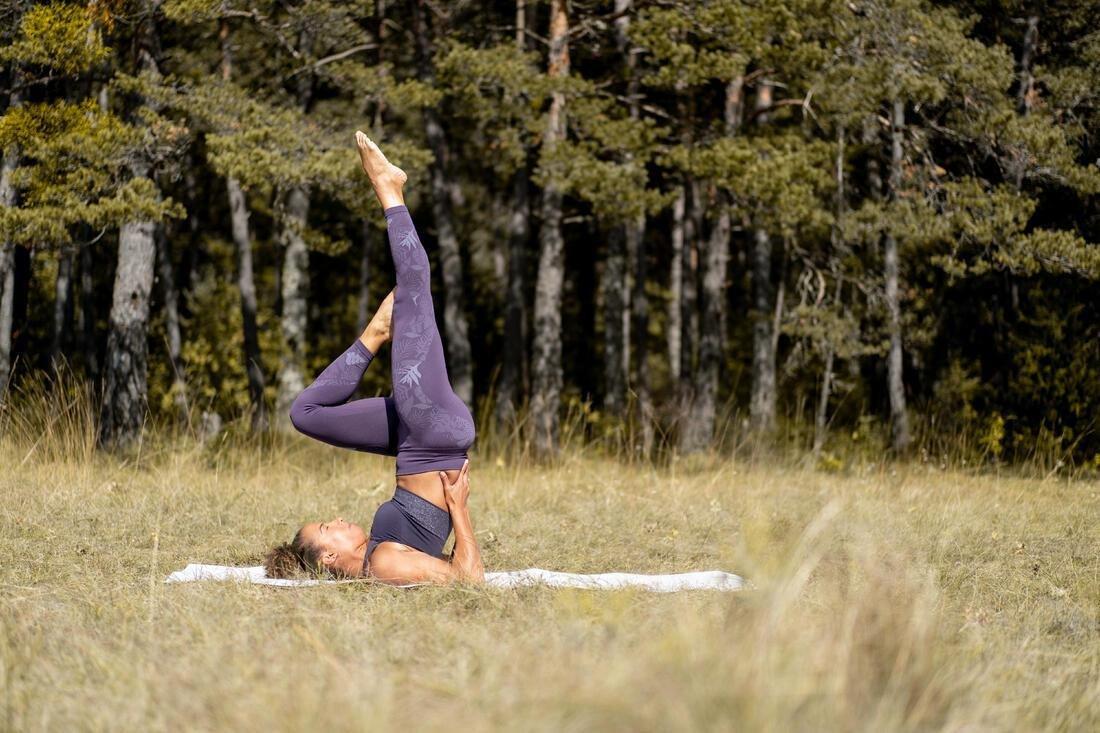 KIMJALY - Long Dynamic Yoga Sports Bra, Yellow