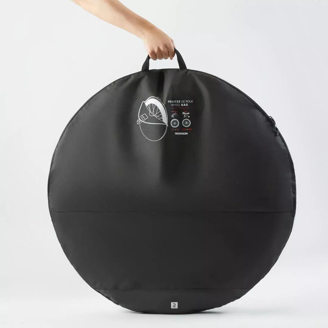 Plain Bike Wheel Bag, 5401_000, large image number 4