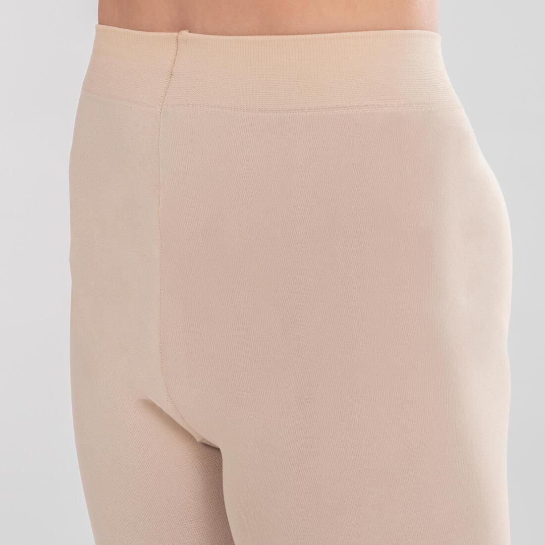 Kids Girls Ballet Tights, Golden Beige, , large image number 2