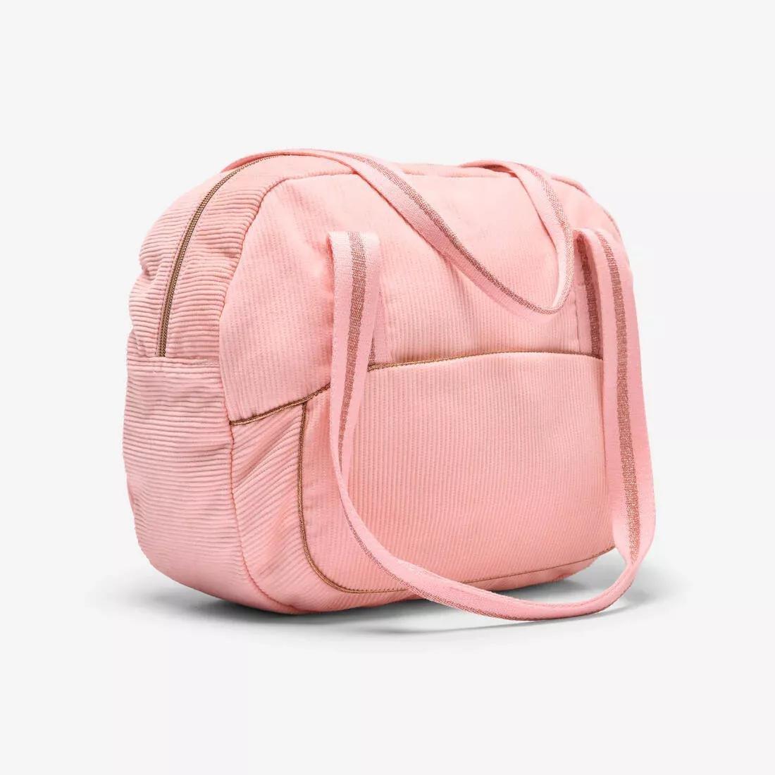 Kids Girls Corduroy Dance Bag, Pink, 5401_000, large image number 0