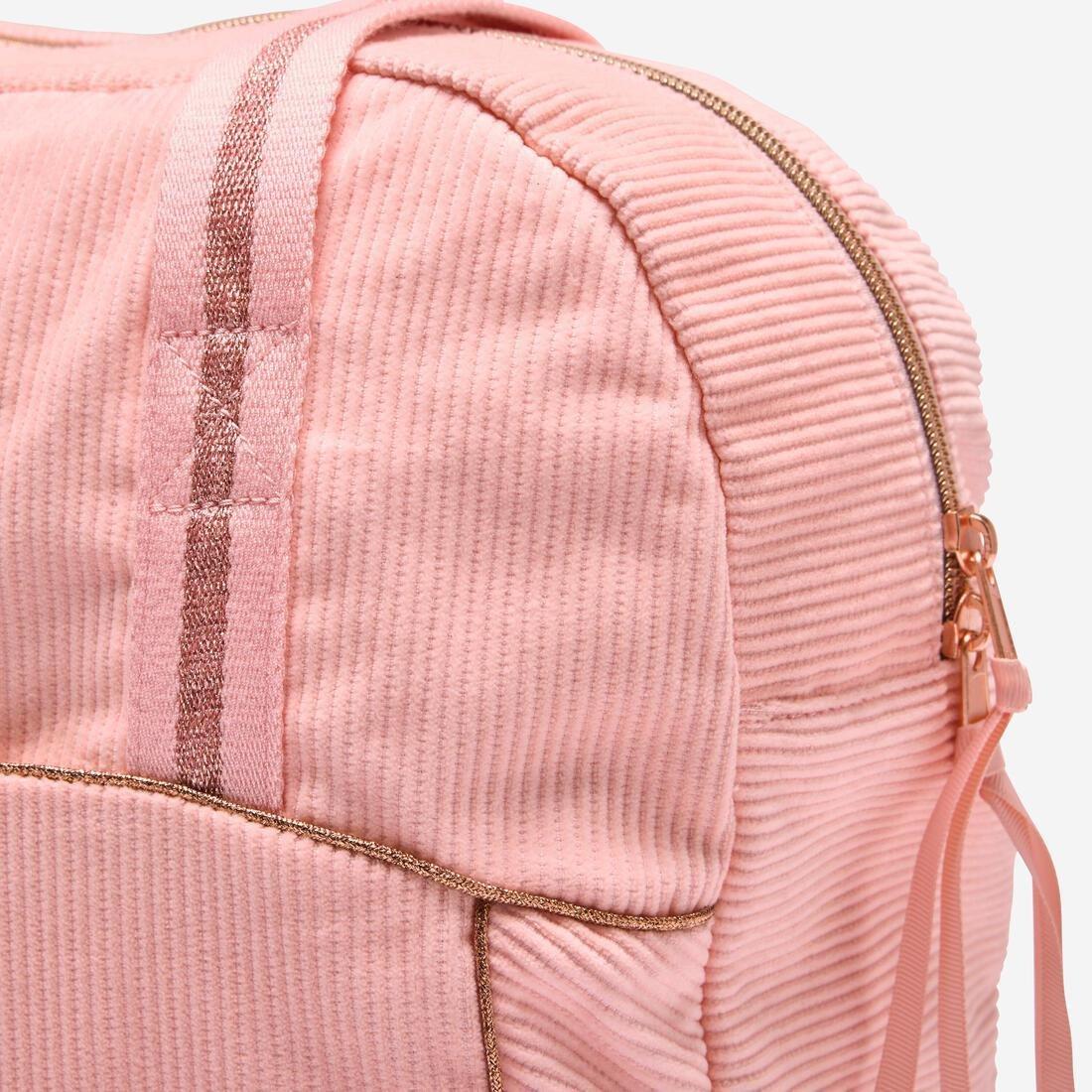 Kids Girls Corduroy Dance Bag, Pink, 5401_000, large image number 3
