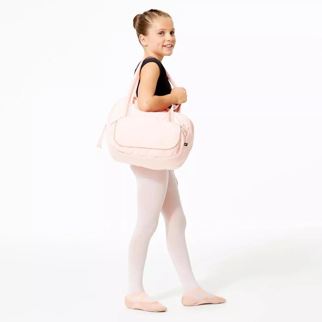 Kids Girls Corduroy Dance Bag, Pink, 5401_000, large image number 4